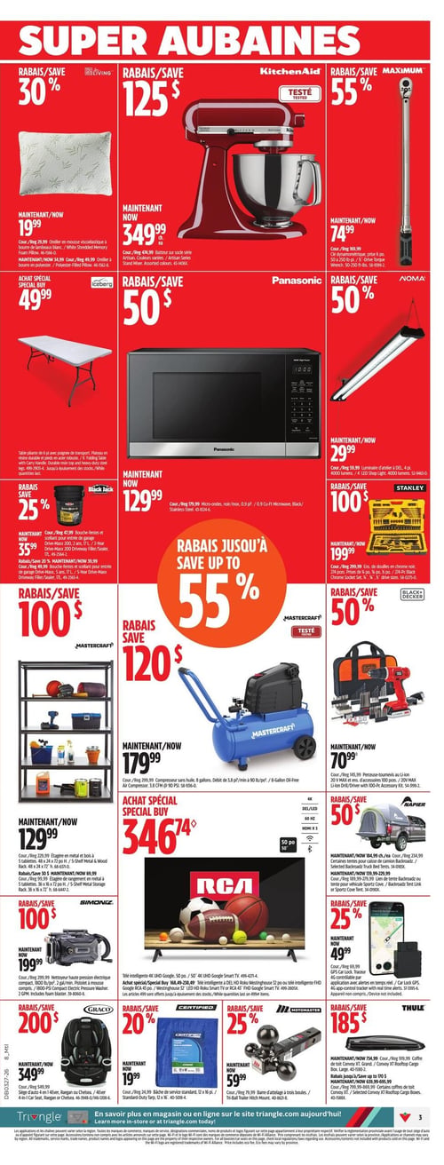 Circulaire Canadian Tire - Page 3