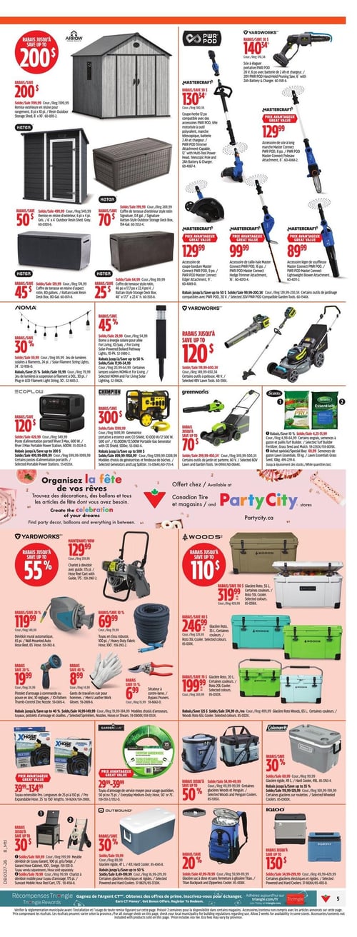 Circulaire Canadian Tire - Page 5