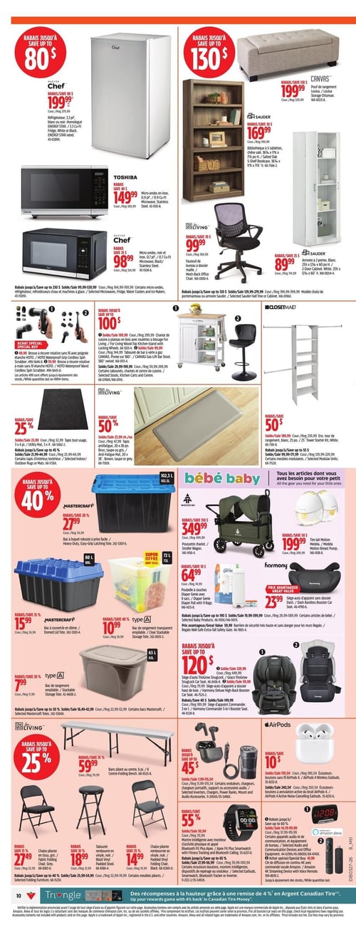 Circulaire Canadian Tire - Page 10