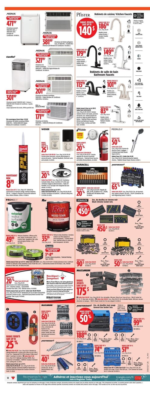 Circulaire Canadian Tire - Page 12
