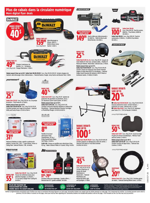 Circulaire Canadian Tire - Page 20