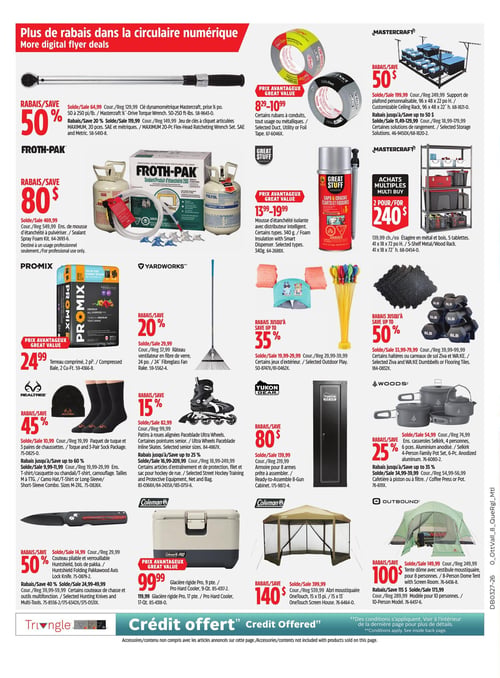 Circulaire Canadian Tire - Page 23