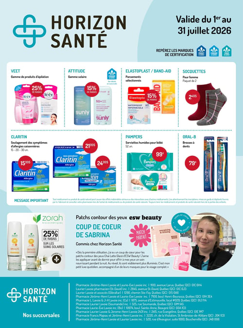 Circulaire Horizon Santé - Page 1