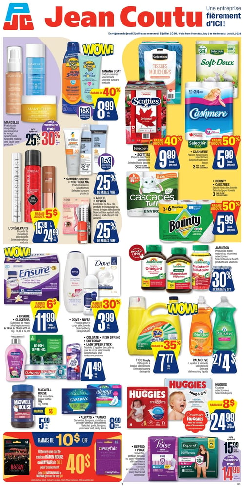 Circulaire Jean Coutu - Page 1