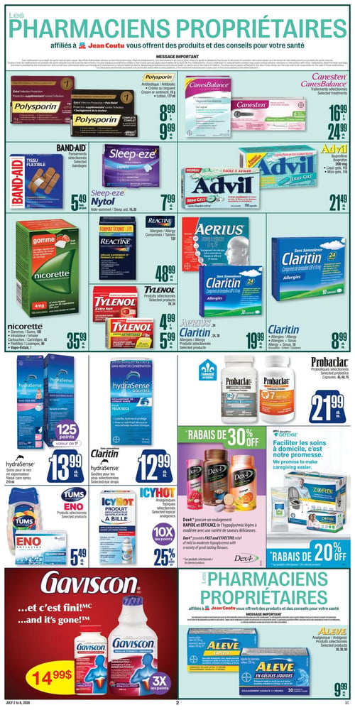 Circulaire Jean Coutu - Page 3