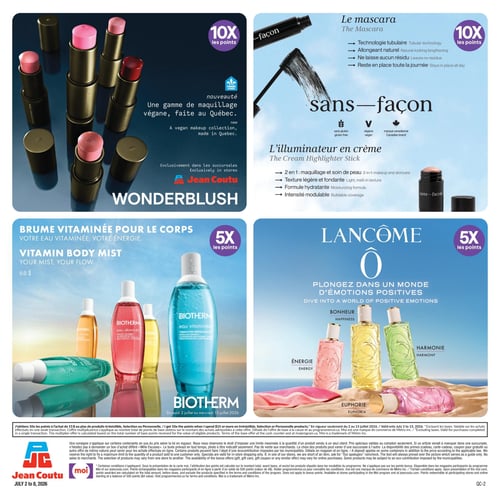 Circulaire Jean Coutu - Mes Offres Beauté - Page 4