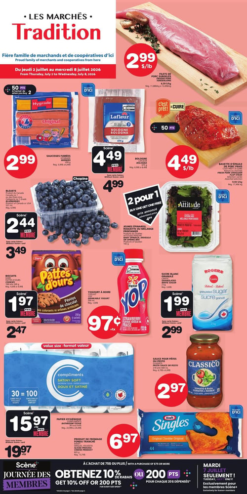 Circulaire Les Marchés Tradition - Page 1