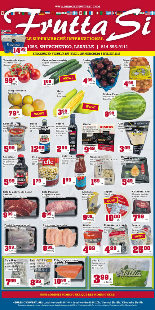 Circulaire Marché Frutta Si - Page 1