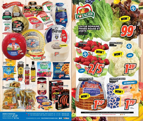 Circulaire Fruiterie Potager Saint-Eustache / Blainville - Page 1