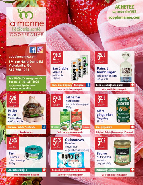Circulaire Coopérative La Manne - Page 1