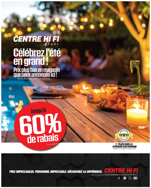 Circulaire Centre HI-FI - Page 1