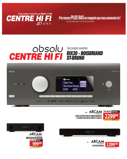Circulaire Centre HI-FI - Page 55