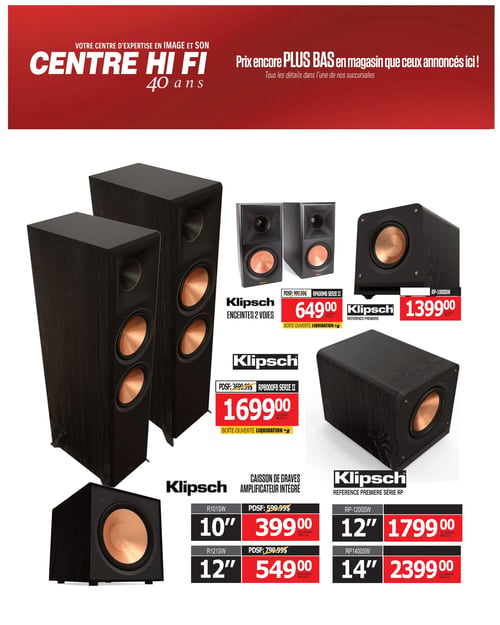 Circulaire Centre HI-FI - Page 73