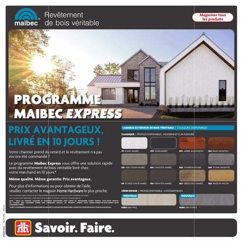 Circulaire Home Hardware - Centre de Rénovation - Page 25