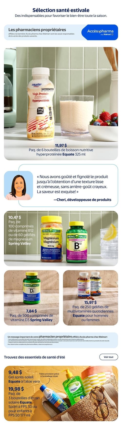 Circulaire Walmart - Savourez l'été - Page 8