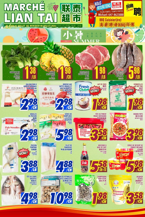Circulaire Marché LianTai - Page 1