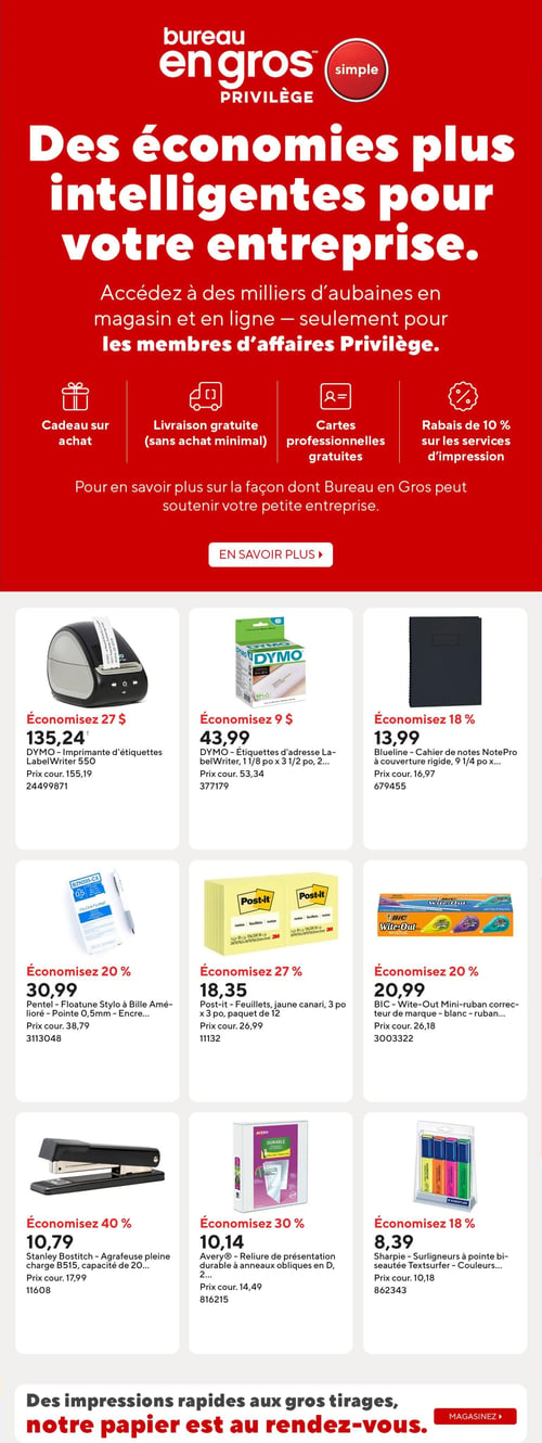 Circulaire Bureau en Gros - Page 17