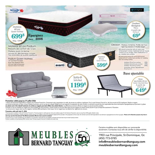 Circulaire Meubles Bernard Tanguay - Page 4