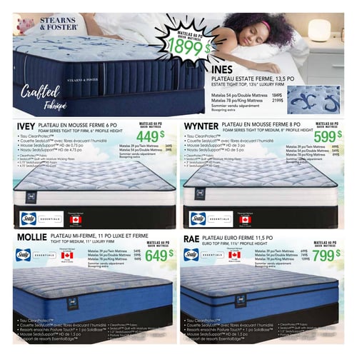 Circulaire Meubles Marchand - Matelas - Page 3