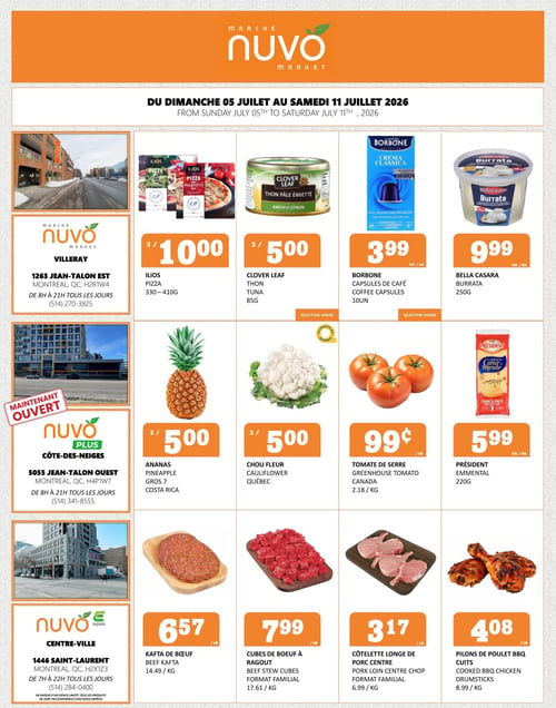 Circulaire Marché Nuvo - Page 1