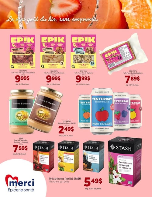 Circulaire Les Aliments Merci Épiceries Santé - Page 3