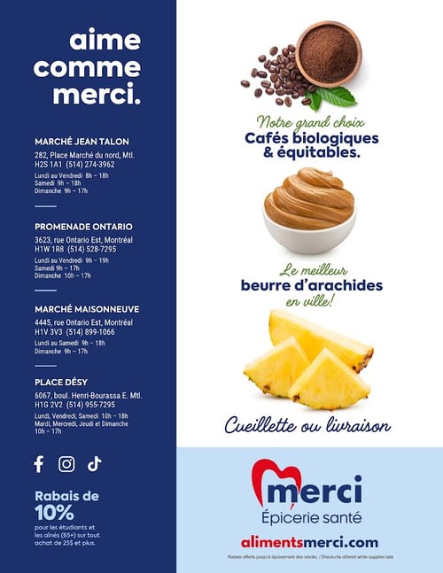 Circulaire Les Aliments Merci Épiceries Santé - Page 4