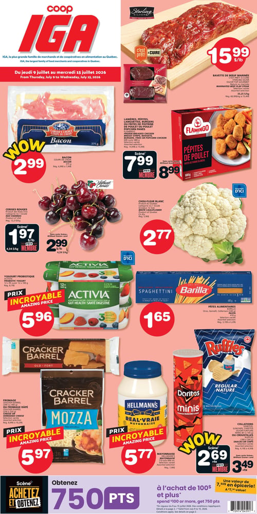 Circulaire IGA Coop - Îles de la Madeleine - Page 1