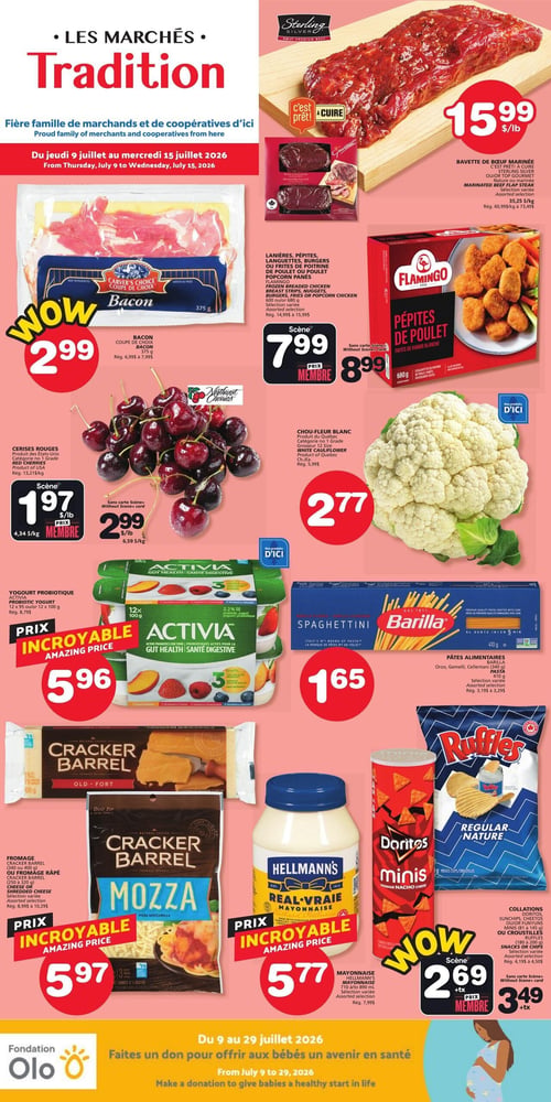 Circulaire Les Marchés Tradition - Page 1