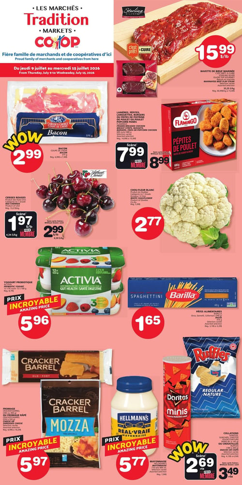 Circulaire Les Marchés Tradition - Nouveau-Brunswick - Page 1