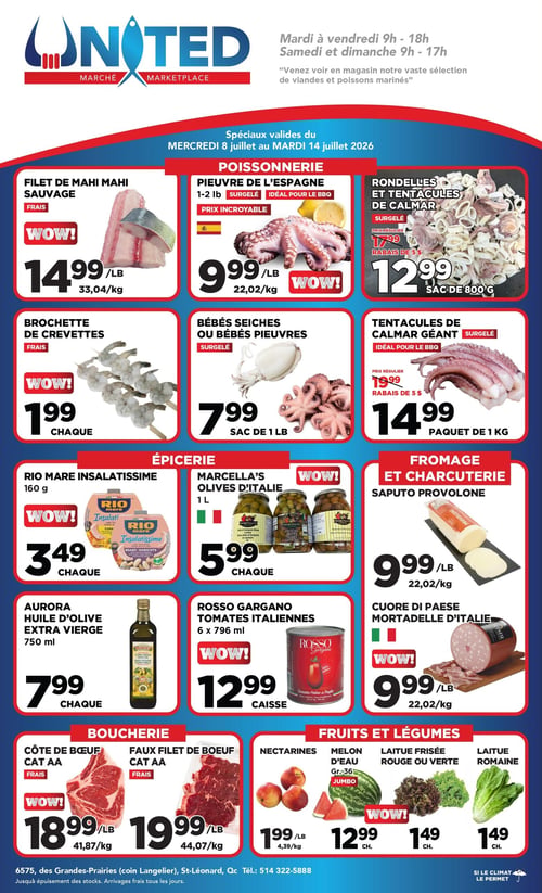 Circulaire United Supermarché - Page 1