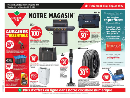 Circulaire Canadian Tire - Page 1