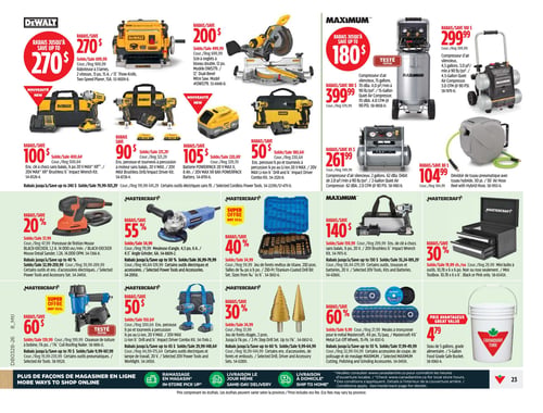 Circulaire Canadian Tire - Page 23