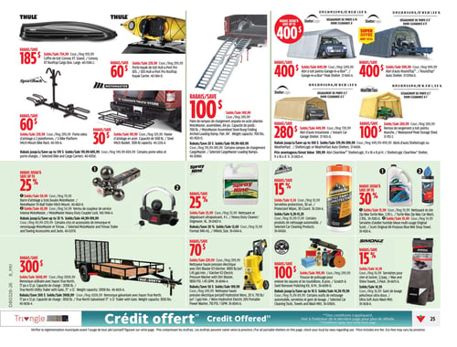 Circulaire Canadian Tire - Page 25