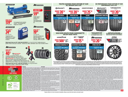 Circulaire Canadian Tire - Page 27