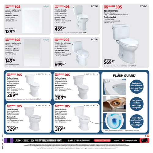 Circulaire Home Hardware - Solde ultime salle de bain - Page 5