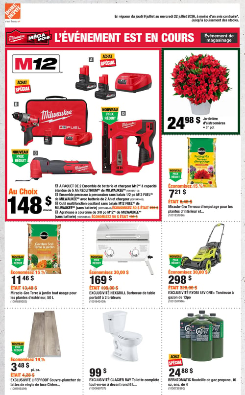 Circulaire Home Depot - Page 1