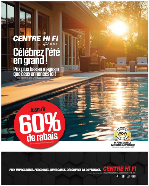 Circulaire Centre HI-FI - Page 1