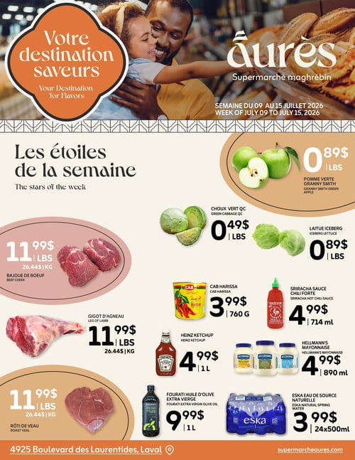 Circulaire Aurès - Supermarché maghrébin - Page 1