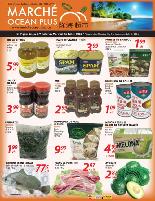 Circulaire Marché Ocean Plus - Page 1