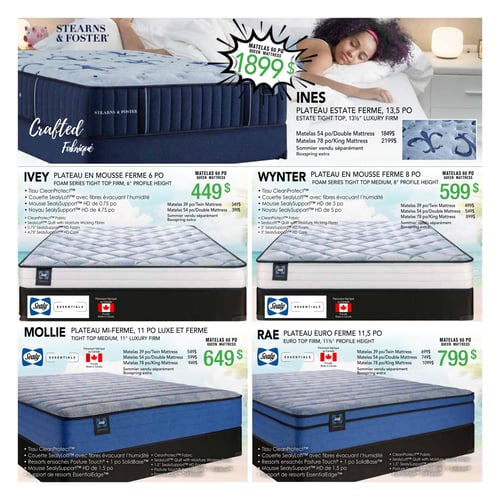 Circulaire Meubles Mont-Laurier - Matelas - Page 3