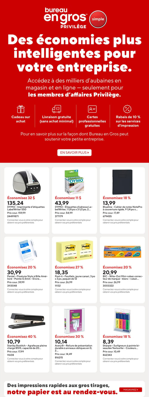 Circulaire Bureau en Gros - Page 17