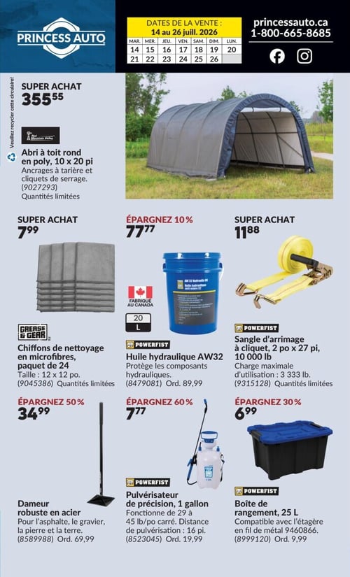 Circulaire Princess Auto - Page 2