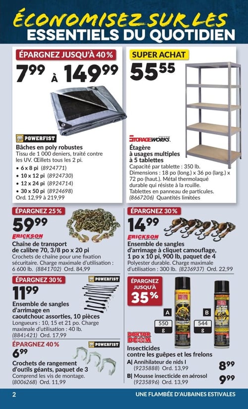 Circulaire Princess Auto - Page 7