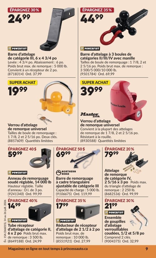 Circulaire Princess Auto - Page 16
