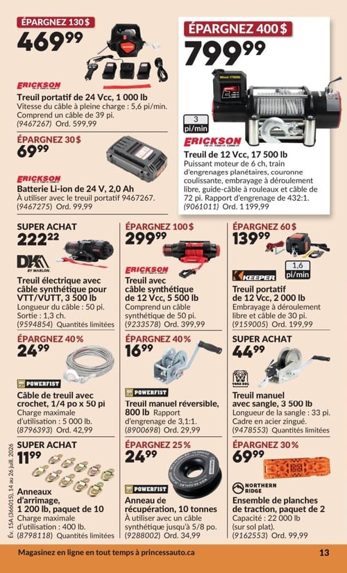 Circulaire Princess Auto - Page 20