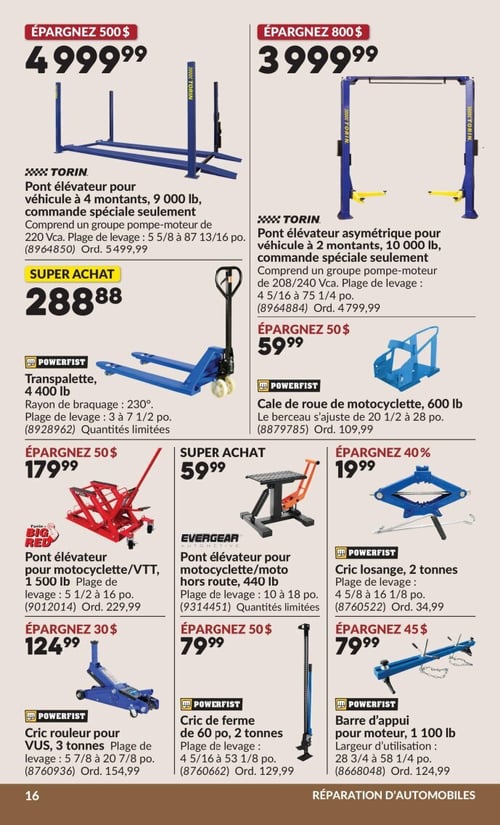 Circulaire Princess Auto - Page 23