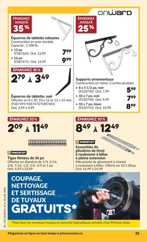 Circulaire Princess Auto - Page 42