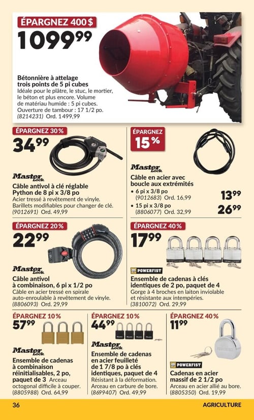 Circulaire Princess Auto - Page 43