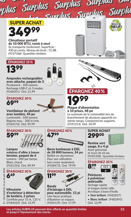 Circulaire Princess Auto - Page 60