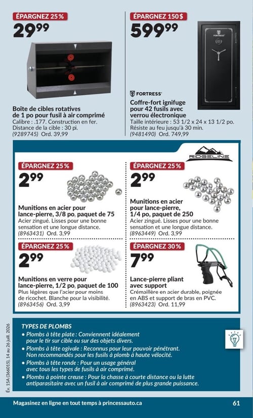 Circulaire Princess Auto - Page 68